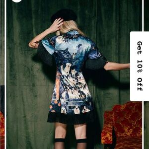 Dressed in LALA Loyalty Fringe Mini Dress